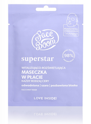 FaceBoom Superstar Maska do twarzy w płachcie